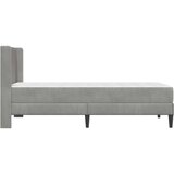  Okvir za krevet Svijetlo siva 90 x 200 cm Baršun - Svjetlosiva 90 x 200 cm | shoptok.hr