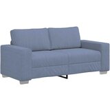  Dvosjed Plavi 180x77x82 cm Korduro tkanina | shoptok.hr