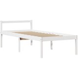 Krevet za starije s uzglavljem bijeli 90x190 cm borovina | Eponuda.com