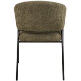 Hom`in naslanjač, les, kovina, tekstil zelena | Shoptok.si