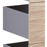Based set predalov unit, barva hrasta, 4 kos, š. 45 cm | Shoptok.si