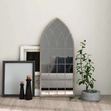 vidaXL Ogledalo boja pijeska 100x45 cm željezno za unutarnju upotrebu | shoptok.hr