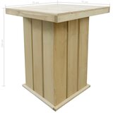  Barski stol od impregnirane borovine 75 x 75 x 110 cm | shoptok.hr