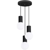 Sollux Lighting Obesna svetilka HALO 3P črna, (5000352117) Cene