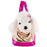 PERLETTI Torbica s plišanim psićem Didi, zlatni, 28 x 15 x 20 cm | shoptok.hr