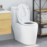 vidaXL Bijelo Duroplast Standardno Toaletno sjedalo Kružni Suvremeno Cijene