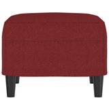 vidaXL Tabure crvena boja vina 60 x 50 x 41 cm od tkanine | shoptok.hr