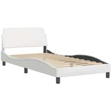  Okvir za krevet Dover bijeli 100x203 cm od umjetne kože - Bijela 100 x 203 cm | shoptok.hr