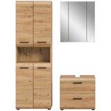 MID.YOU Kopalnica Ice, Barva Hrasta, 3-Delna | Shoptok.si