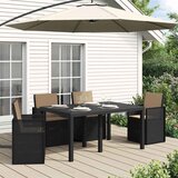  Jastučići za sjedenje i leđa 4 pcs Sivosmeđa 47 x 45 x 2 cm | shoptok.hr