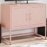 vidaXL TV omarica roza 68,5x39x60,5 cm jeklo Cene