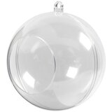  Akrilna kugla sa zakačkom 8 cm - 5 komada (plastična kugla) | shoptok.hr
