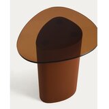 Kave Home Pomoćni stol sa staklenom pločom stola 47x48 cm Olir – | shoptok.hr
