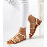 Gemre Gold Metallic Sandals Somerset | Shoptok.si