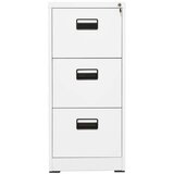 VidaXL arhivska omarica bela 46x62x102,5 cm jeklo Slike