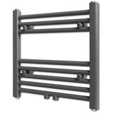 vidaXL kopalniški radiator z ravnimi cevmi 480x480 mm siv Cene