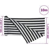vidaXL Zaščitna mreža antracit in bela 2x10 m HDPE 195 g/m² | Shoptok.si