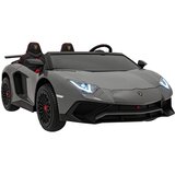  Licenciran avto na akumulator Lamborghini Aventador SV STRONG - dvosed - siv | Shoptok.si