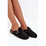 Big Star Women's Clogs On Cork Platform Silver Buckle | shoptok.hr