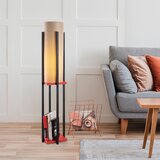 Opviq 7132 - black, red blackred floor lamp Cene