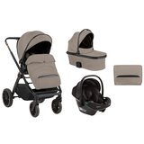 Kikka Boo kolica tiffany 3in1 set sa auto sedištem i-prime i-size i tvrdom korpom beige | ePonuda.com