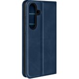 Avizar Torbica za Samsung Galaxy S24 usnje z mehkim dotikom, Modra noč, (5000015556) | Shoptok.si