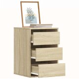 vidaXL Kotni predalnik sonoma hrast 40x41x58 cm inženirski les | Shoptok.si