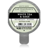 Bath & Body Works White Tea & Sage miris za auto zamjensko punjenje 6 ml