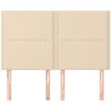  Posteljno vzglavje 4 kosa krem 72x5x78/88 cm blago, (20737646) | Shoptok.si
