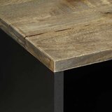 TV ormarić svijetlo sivi 80x31,5x46 cm Puno drvo Mango | shoptok.hr