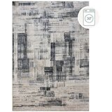 Flair Rugs Siva pralna preproga 190x290 cm Silas Abstract – Cene