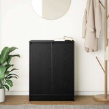  Komoda crni hrast 57x34x76 cm konstruirano drvo | shoptok.hr