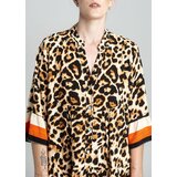 Estee Brown Beige loose leopard print dress | shoptok.hr