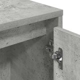 vidaXL Knjižna omara betonsko siva 89x24x101,5 cm inženirski les | Shoptok.si