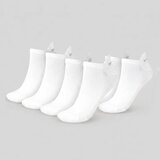 GymBeam Tab Socks 3Pack White S Cene