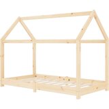Maison Chic Otroška postelja - Otroški ležaj - Otroški posteljni okvir iz trdne borovine 70x140 cm, (21698392) Cene