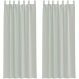 Voile zavjese s petljama 2 kom svijetlosive 140x260 cm | shoptok.hr