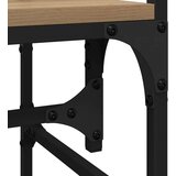 vidaXL Garderobna omara s predalom artisan hrast 89 x 39 x 184,5 cm | Shoptok.si
