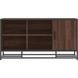  Klupa za cipele smeđi hrast Konstruirano drvo i metal Smeđa | shoptok.hr