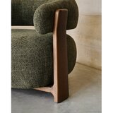 Kave Home Zelen fotelj iz šenilje Granite – | Shoptok.si