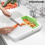 InnovaGoods Daska za rezanje na izvlačenje s pladnjem, spremnikom i cjedilom 3 u 1 PractiCut | shoptok.hr