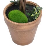  Umjetni šimširi s posudama 2 kom u obliku kugle zeleni 56 cm | Eponuda.com