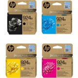  Kartuša HP 924e komplet za HP OfficeJet Pro 8120, 8122, 8124, 8125, 8130, 8134, 8135 - črna, rumena, magenta, cyan XL original Cene