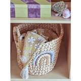 Bloomingville Mini Otroške škatle za shranjevanje v kompletu 2 ks iz vodne hijacinte v naravni barvi ø 32x32 cm Agnes – | Shoptok.si