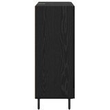  Kreveta Crni hrast 69,5 x 34 x 90 cm Obrađeno drvo i čelik | shoptok.hr