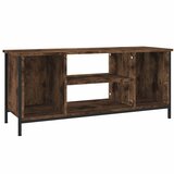 Maison Chic TV omarica - TV stojalo - Televizijska omarica dimljeni hrast 102x35x45 cm inženirski les, (21700787) Cene