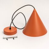  Visilica na sajli ETNA II, 1xE27/15W/230V, prečnik 25 cm, narandžaste boje | Eponuda.com