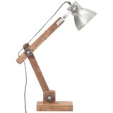  stolna svjetiljka srebrna okrugla 58x18x90 cm E27 | shoptok.hr