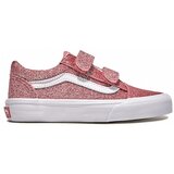 Vans Modne superge Kids Old Skool V - Glitter Rose Gold Rožnata Cene