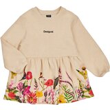 Desigual Kratke obleke VEST LORENA Bela | Shoptok.si